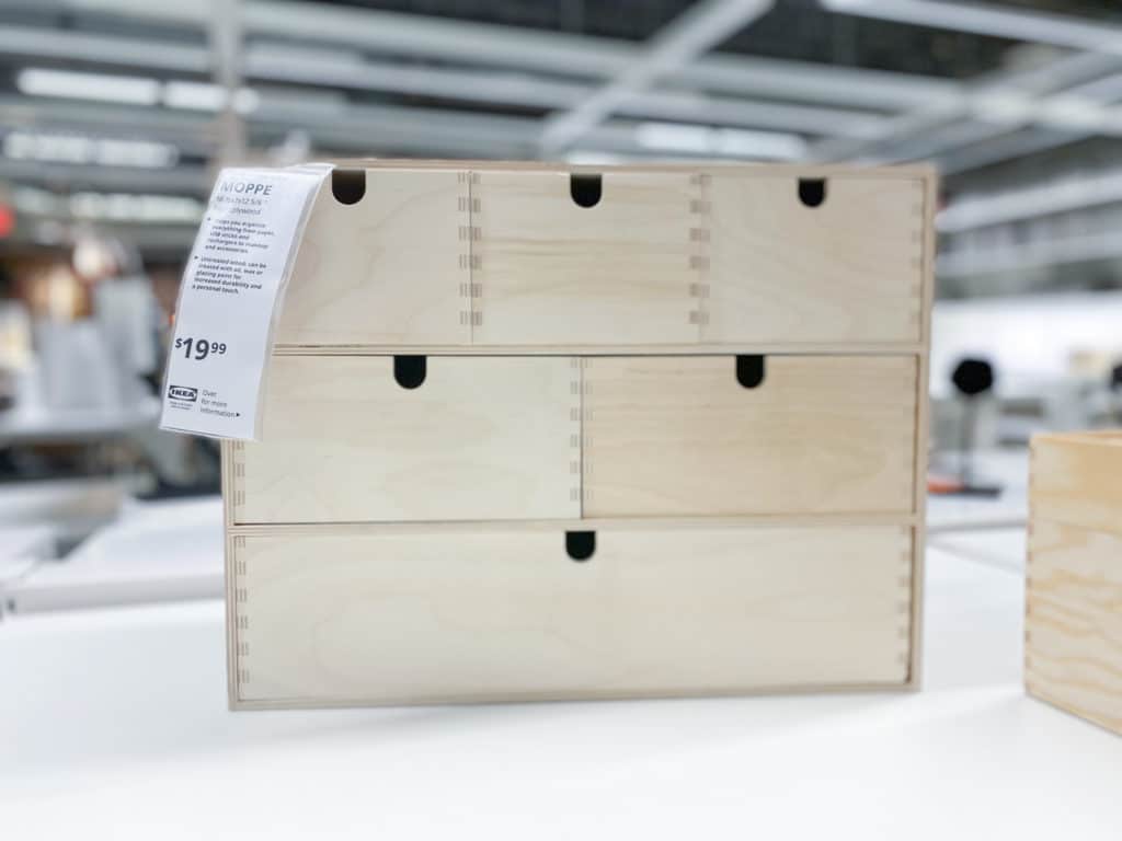 Ikea Moppe on display in store